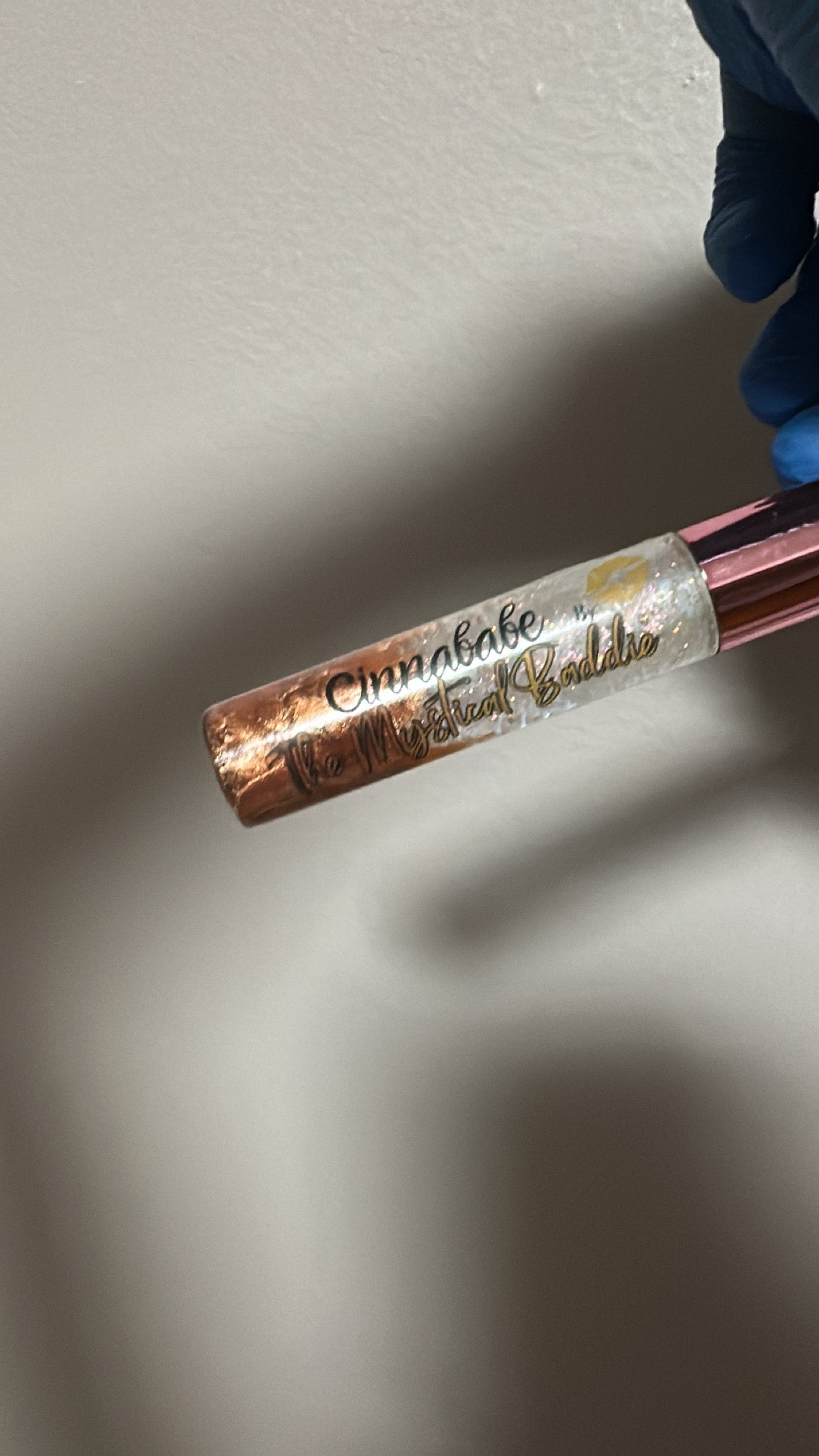 Cinnababe Shimmering Lip Gloss with Red Agate