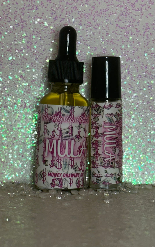 Mula Money Drawing Oil for Attracting Money, Wealth, Abundance, and Prosperity